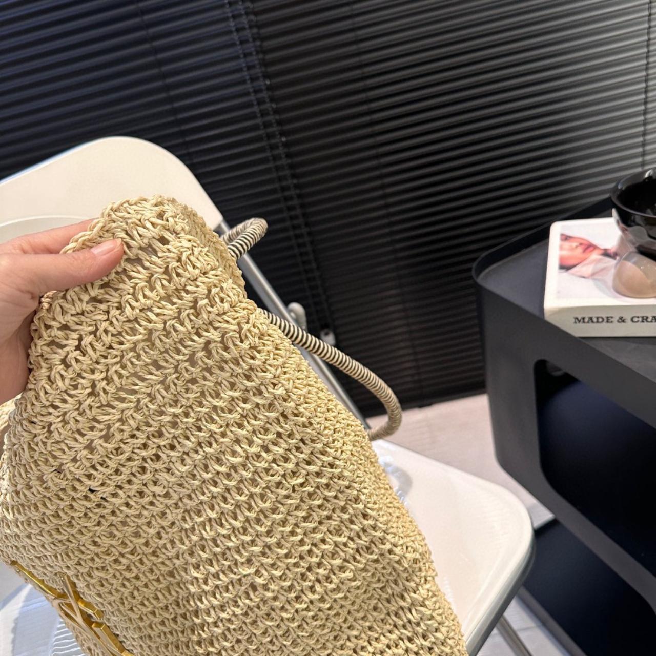 SAINT LAURENT YSL Raffia Bag mysite