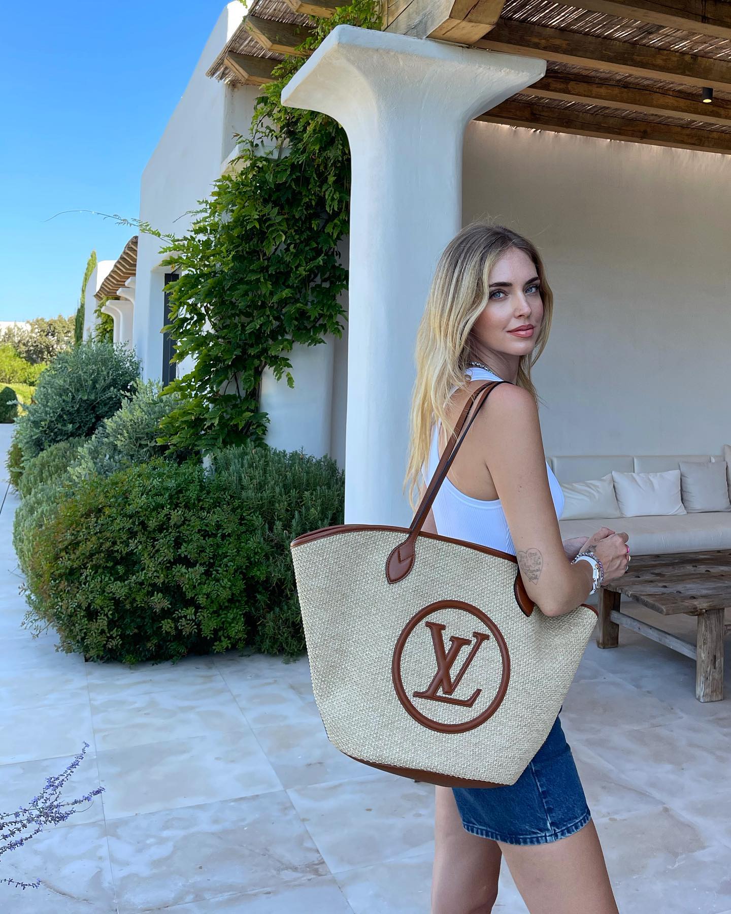 Louis Vuitton Straw Bag 50cm mysite