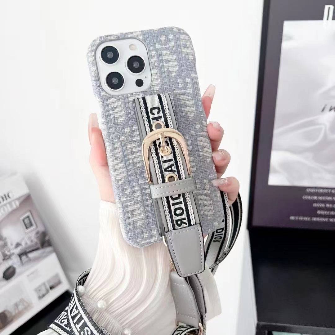 Lady Phone Case With Lanyard For iPhones mysite