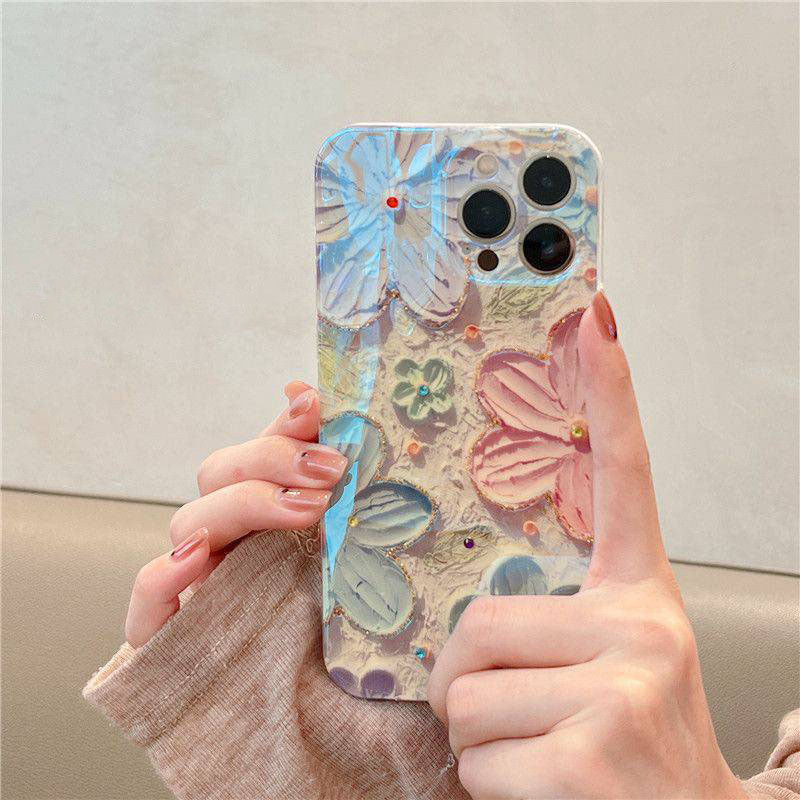 Oil Painting Flower iPhone Series Phone Case mysite