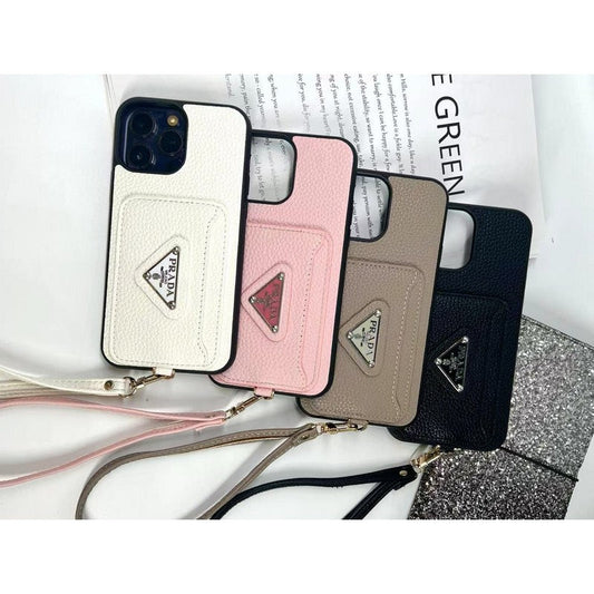 Pra Four Colors Card Bag iPhone Case mysite