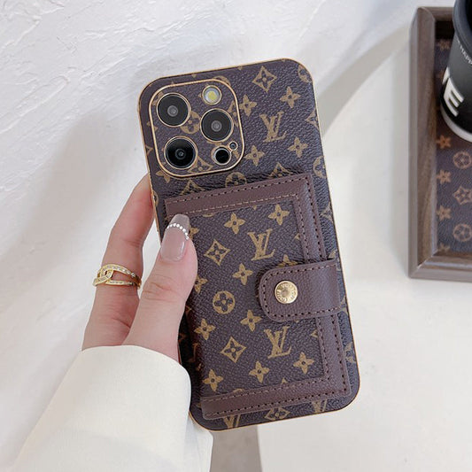 Lou Classic Color Card Bag iPhone Case mysite