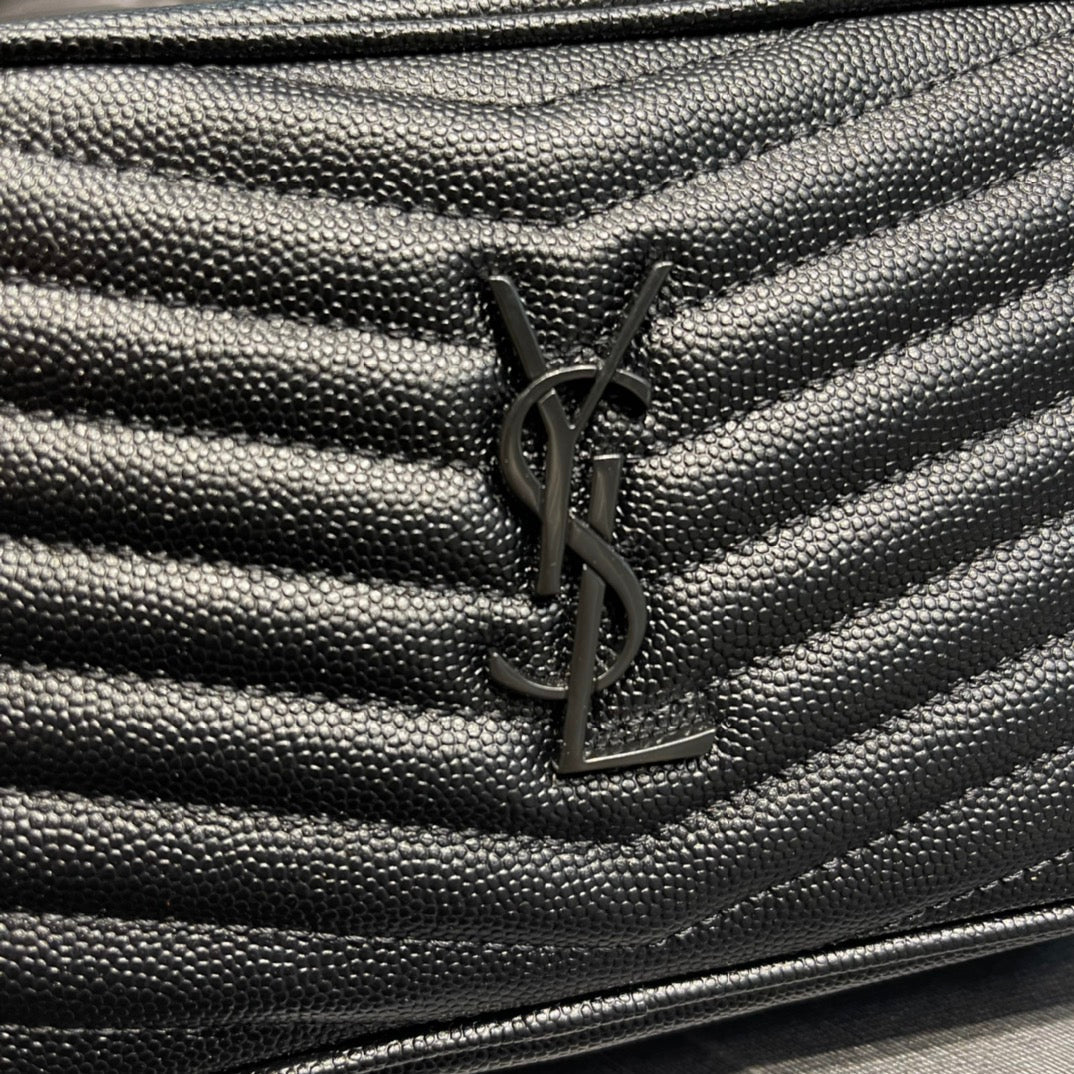 Ysl Loulou Mini Camera Bag 18cm Black mysite