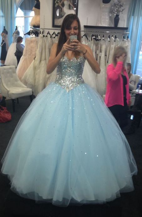 Charming Prom Dress,Tulle Prom Dress,Ball Gown Prom Dress,Sequin Evening Dress   cg13039s mysite