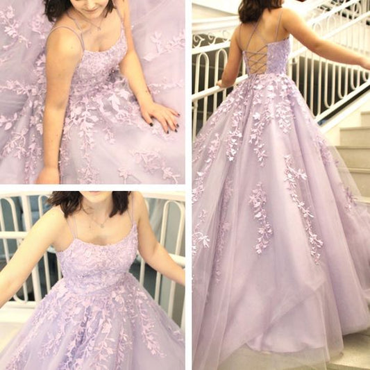 sweet lilac lace appliques 16 dress ball gown prom Dress   cg9404s mysite