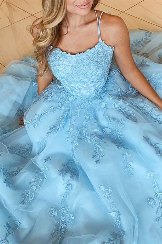 princess ball gown prom dresses, light blue graduation gowns, lace prom dress  cg9707s mysite