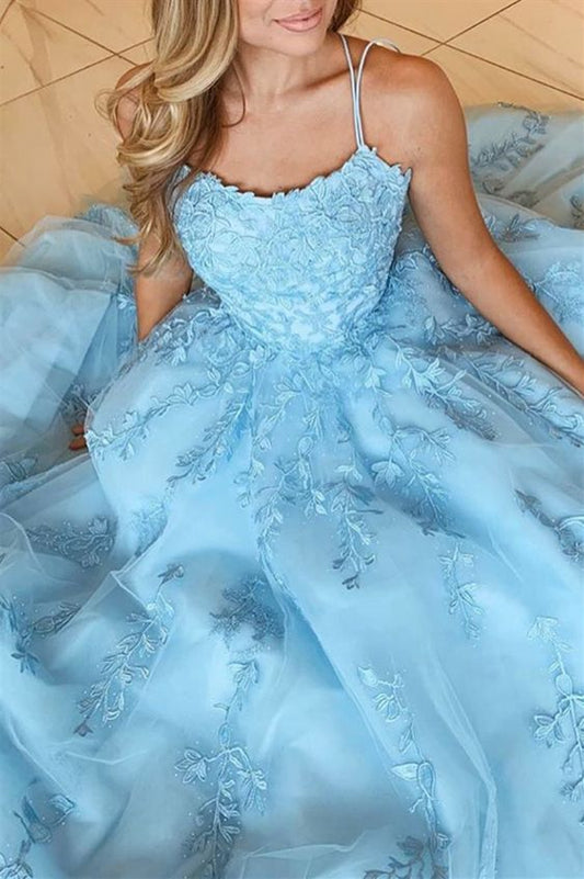 princess ball gown prom dresses, light blue graduation gowns, lace prom dress  cg9707s mysite