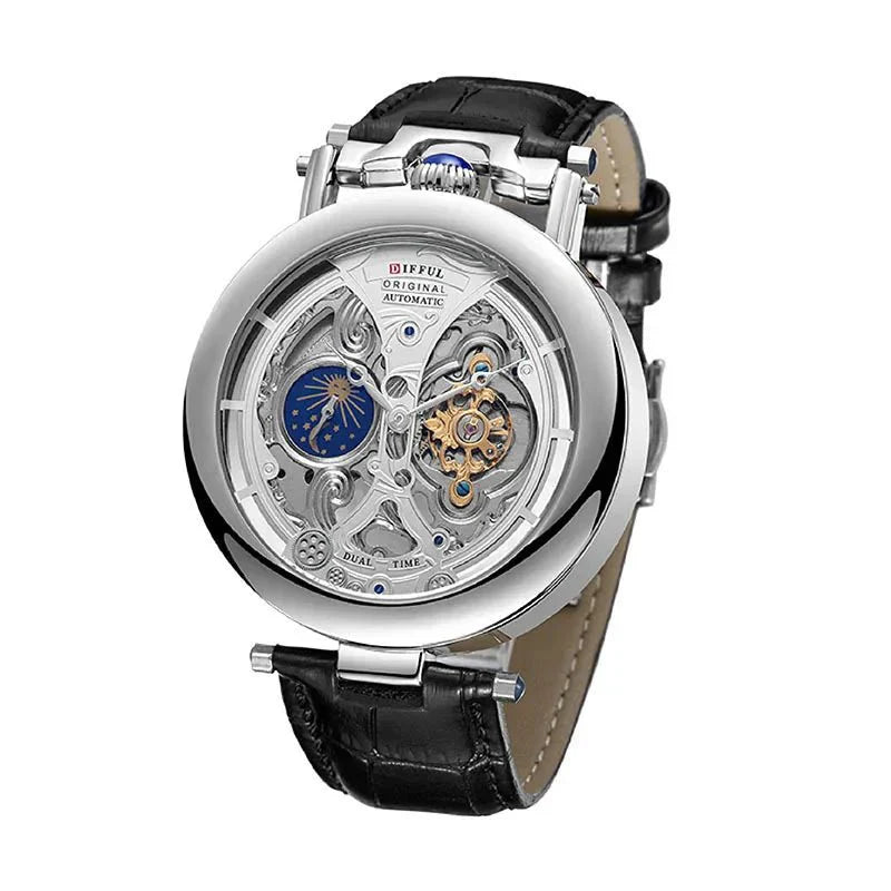 CrystalX Skeleton Men's Mechanical Watchs-1 mysite