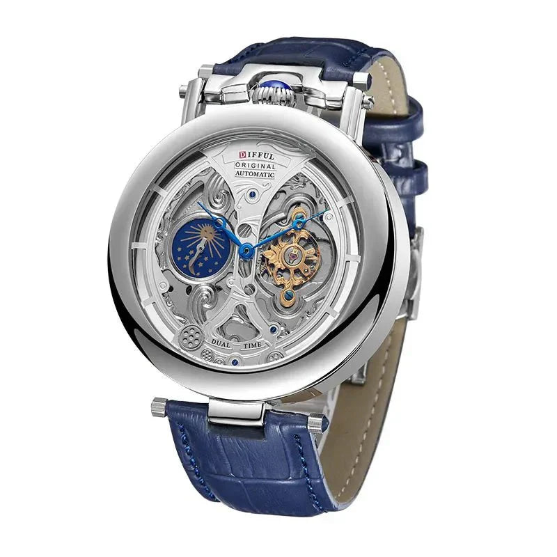 CrystalX Skeleton Men's Mechanical Watchs-1 mysite