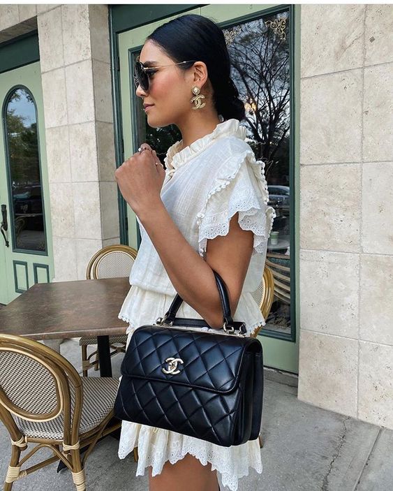 Chanel Trendy CC Flap Bags-Black mysite