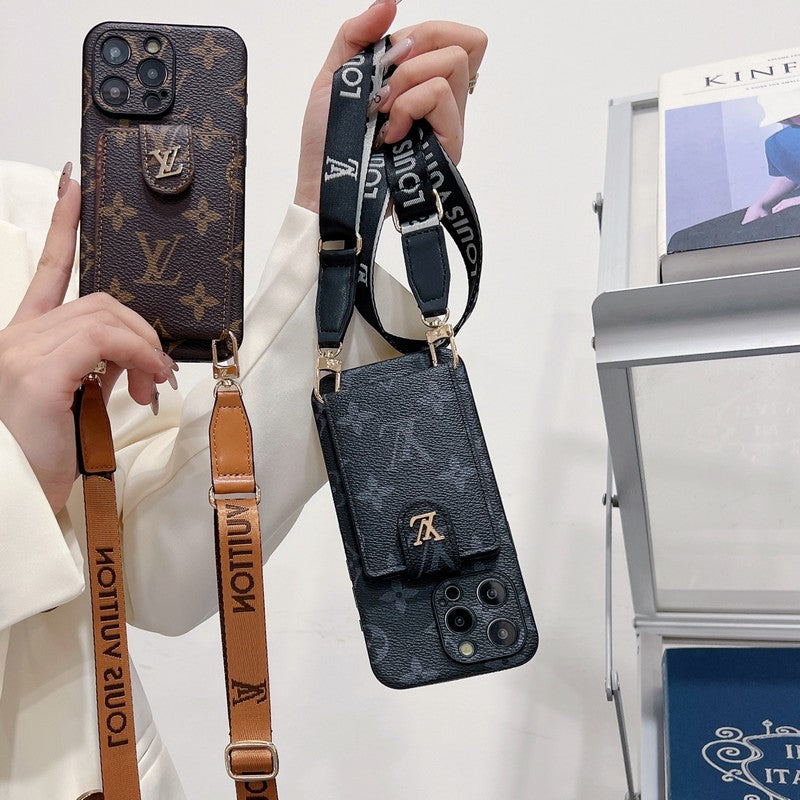 Lou Card Bag Crossbody Color Chain iPhone Case mysite