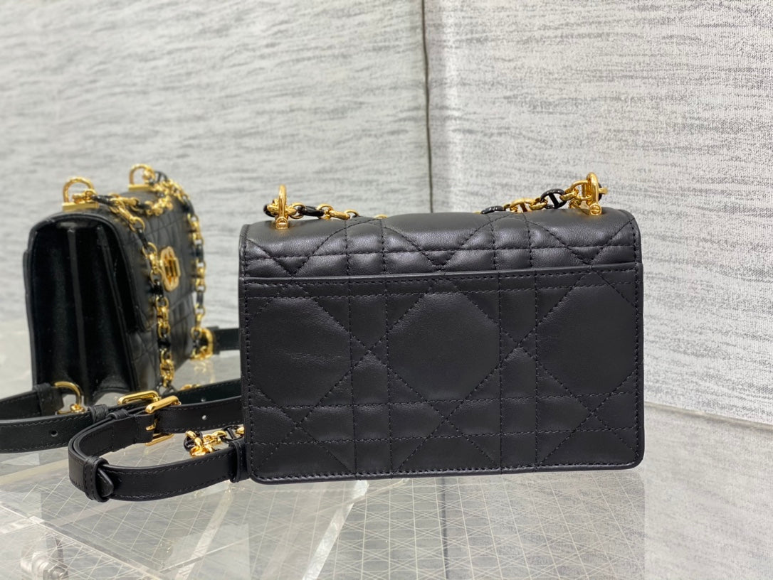 Dior Miss Caro Bag Macrocannage Lambskin Bag - 19 x 13 x 5.5 cm mysite