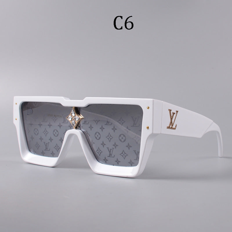 Luxury Large Frame Fashion Sunglasses—82978 Luxcases.shop