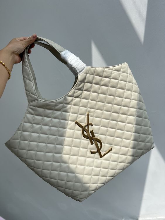 SAINT LAURENT Icare extra large embellished quilted leather tote Handbag mysite