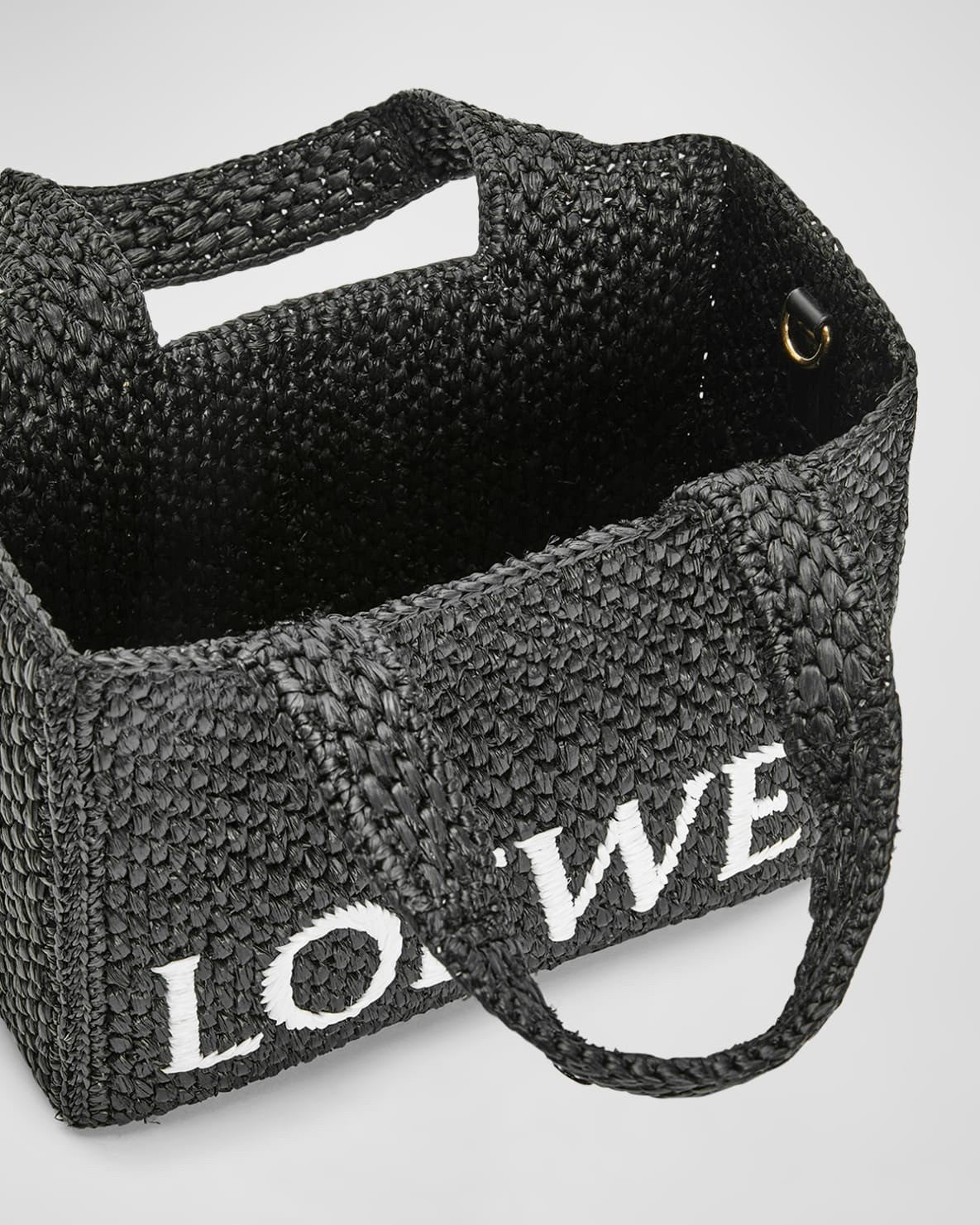 LOEWE x Paula¡¯s Ibiza Font Tote Small Bag in Raffia mysite