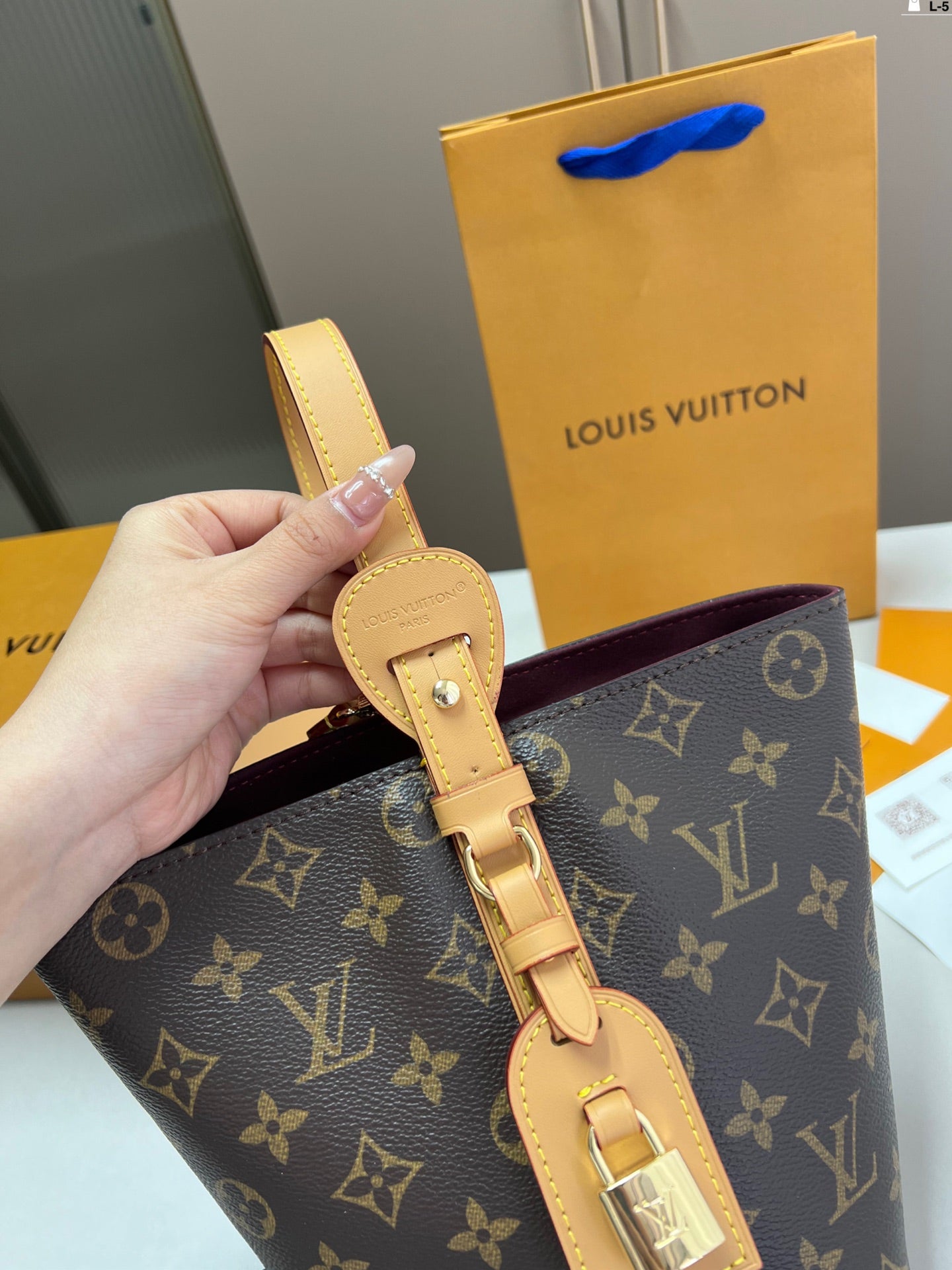Louis Vuitton LV Vintage Bucket Tote Bag 17x18cm mysite