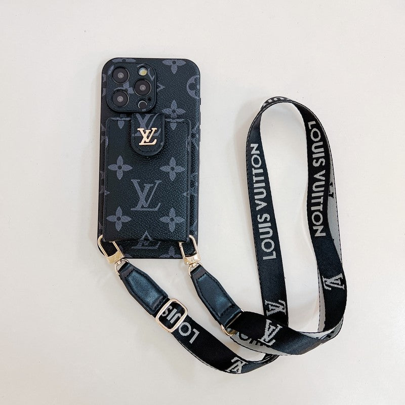 Lou Card Bag Crossbody Color Chain iPhone Case mysite