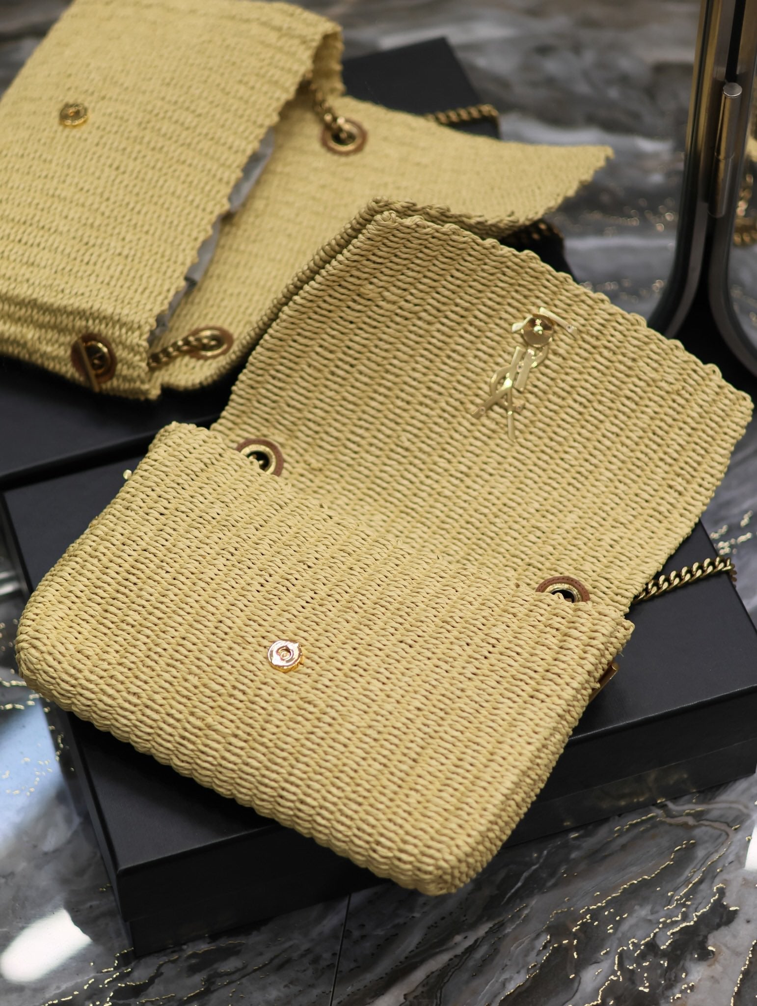 YSL Kate In Raffia - 28.5¡Á20¡Á6cm mysite