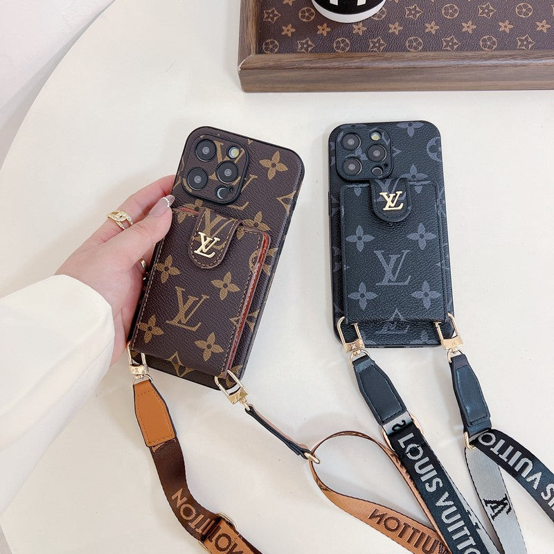 Lou Card Bag Crossbody Color Chain iPhone Case mysite