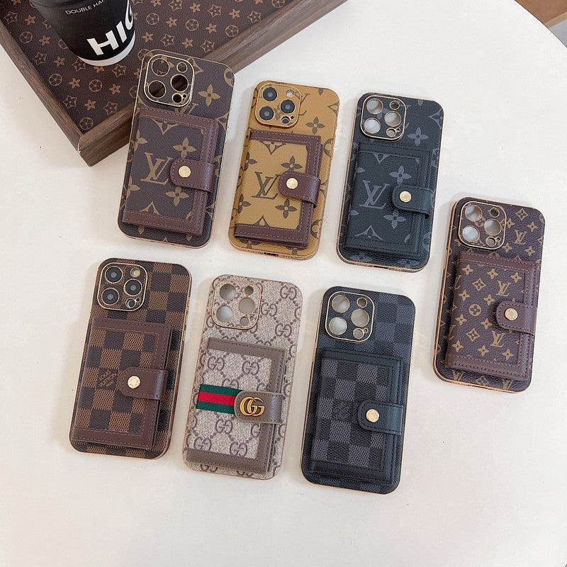 Lou Classic Color Card Bag iPhone Case mysite