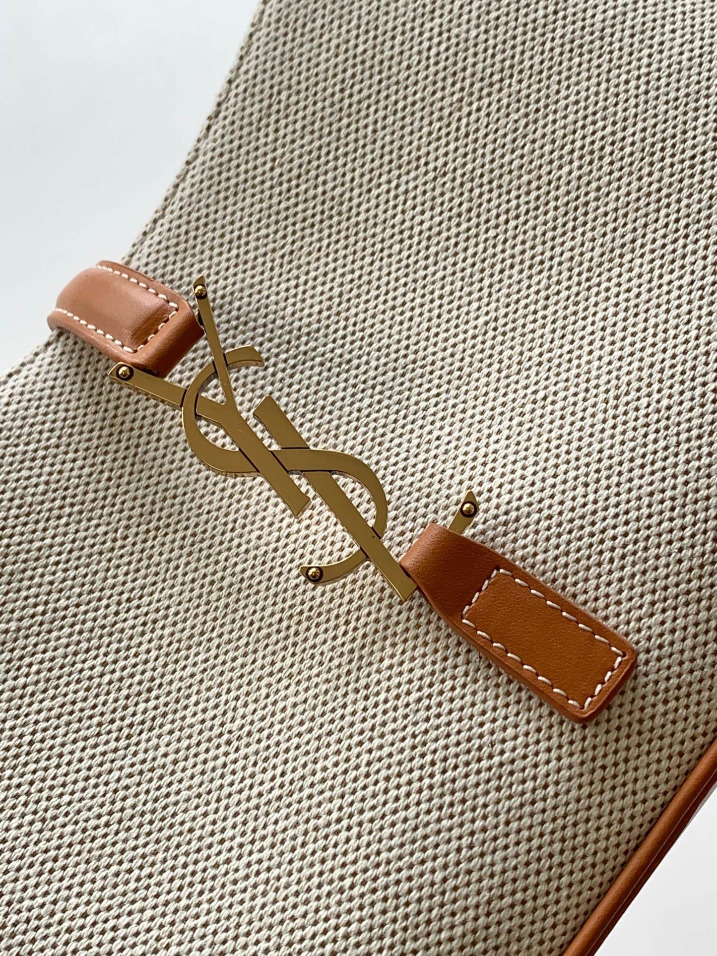 YSL LE 5 ¨¤ 7 in canvas and leather - 23 X 16 X 6.5 CM mysite