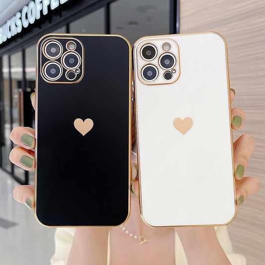 Love Heart Full Cover iPhone Case mysite