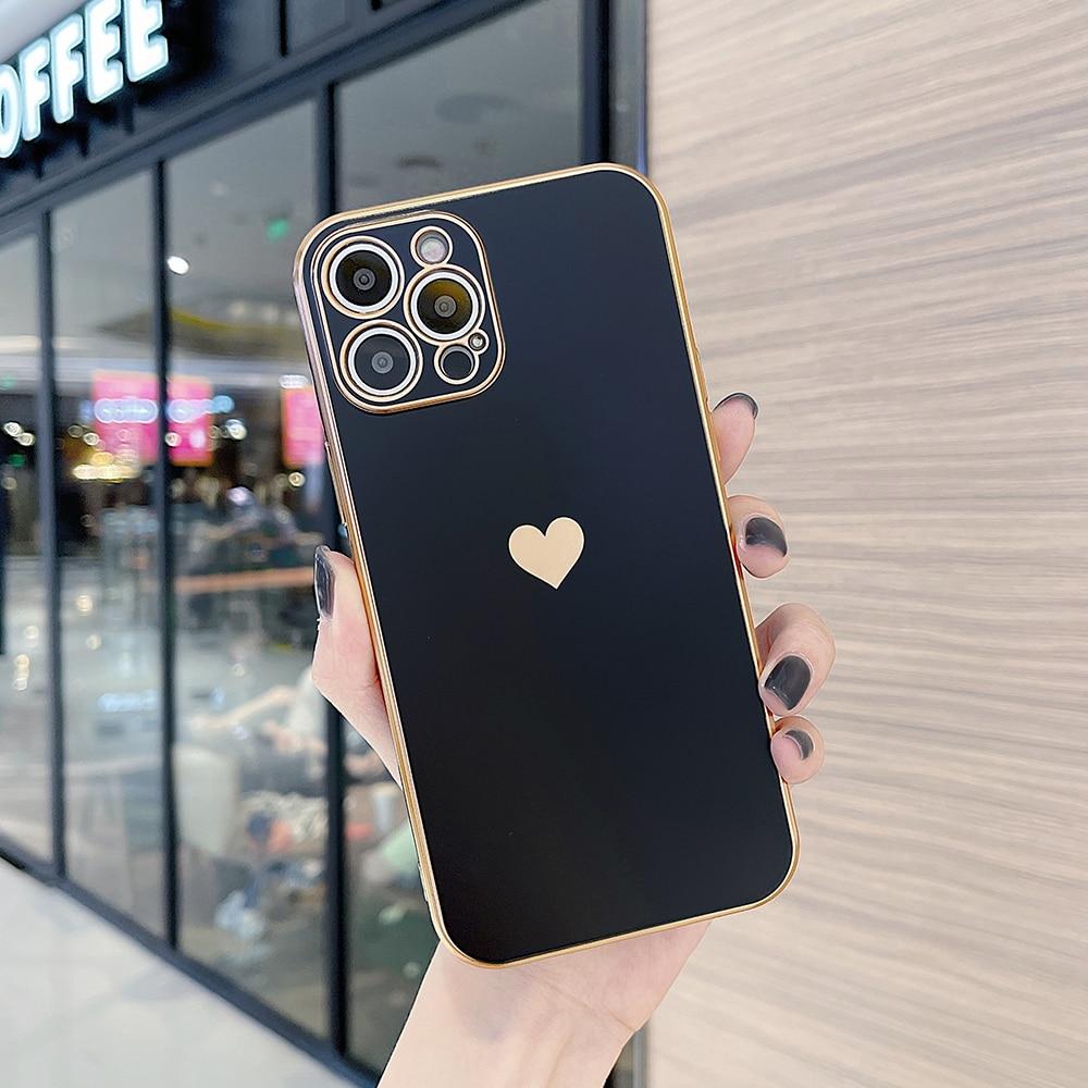 Love Heart Full Cover iPhone Case mysite