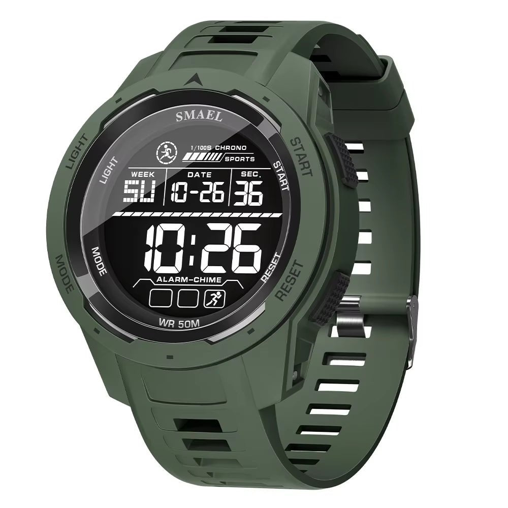 Elevate Your Style with the 8105 Digital Sports Watch - 50M Waterproof LED Stopwatch!s-1 mysite