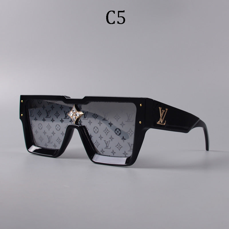 Luxury Large Frame Fashion Sunglasses—82978 Luxcases.shop