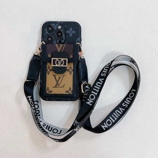 Lou Card Holder Crossbody iPhone Case mysite