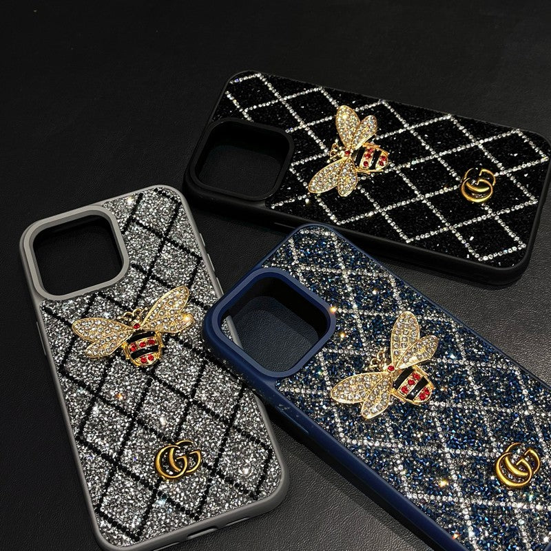 GG Bee Diamond iPhone Case mysite
