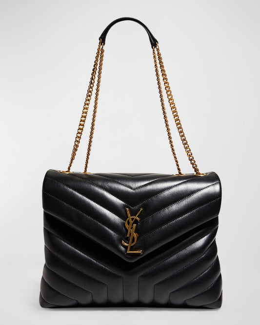 Saint Laurent Loulou Medium YSL Chain Shoulder Bag mysite