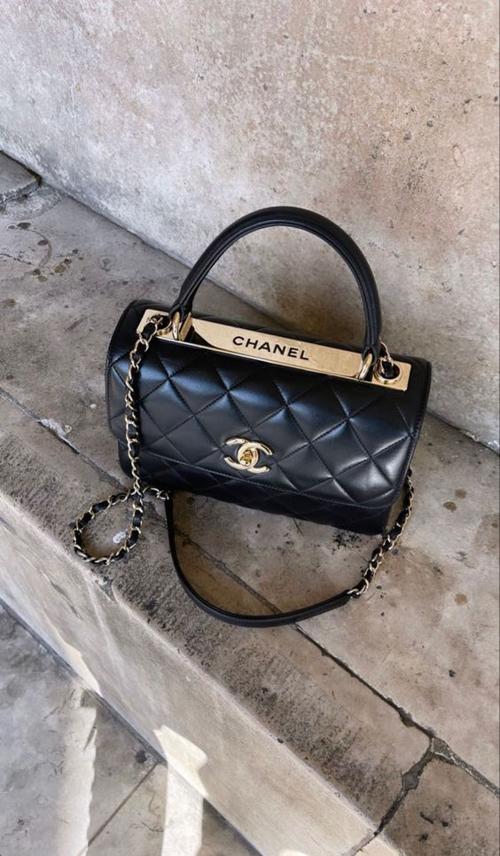 Chanel Trendy CC Flap Bags-Black mysite