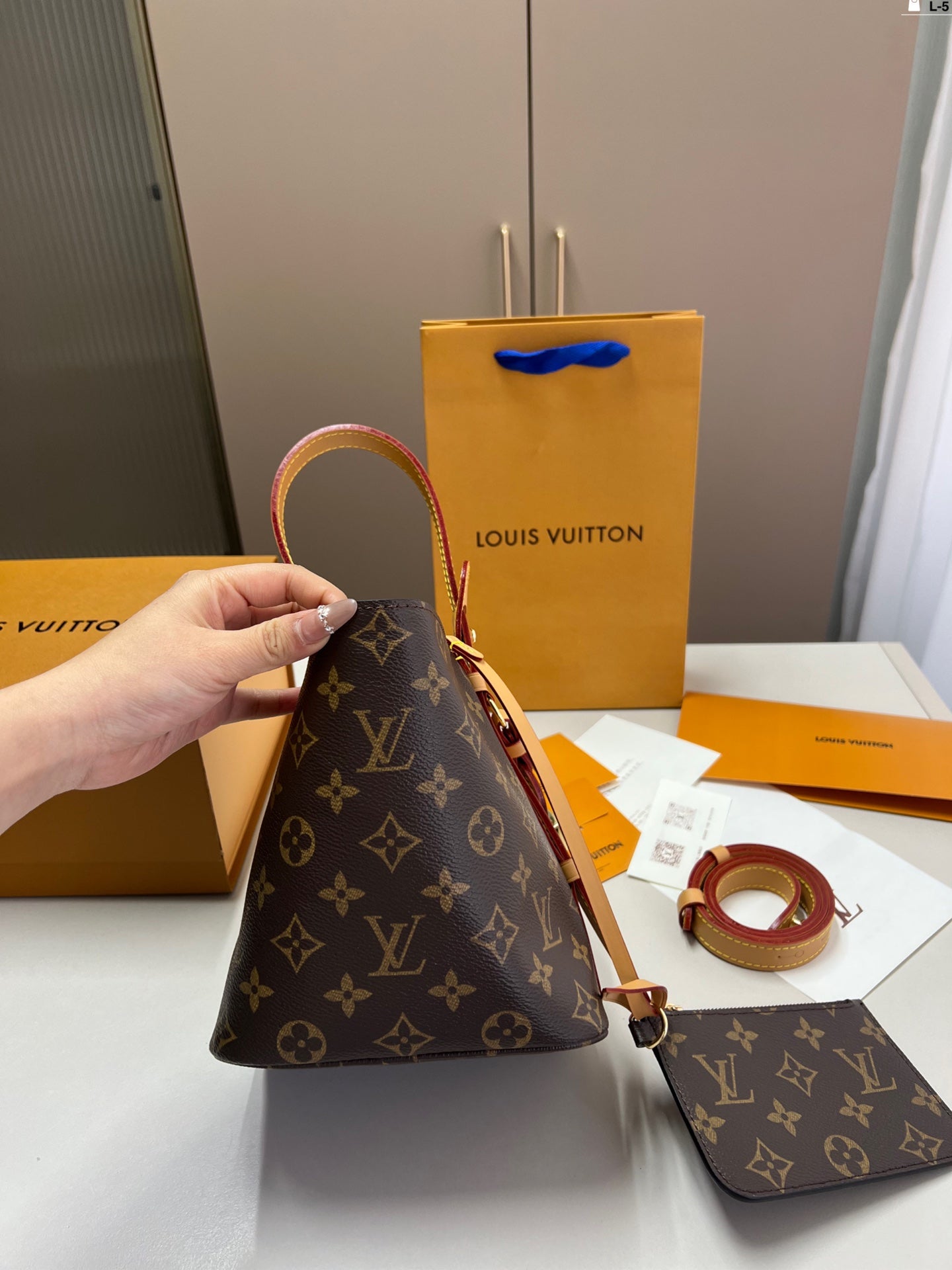 Louis Vuitton LV Vintage Bucket Tote Bag 17x18cm mysite