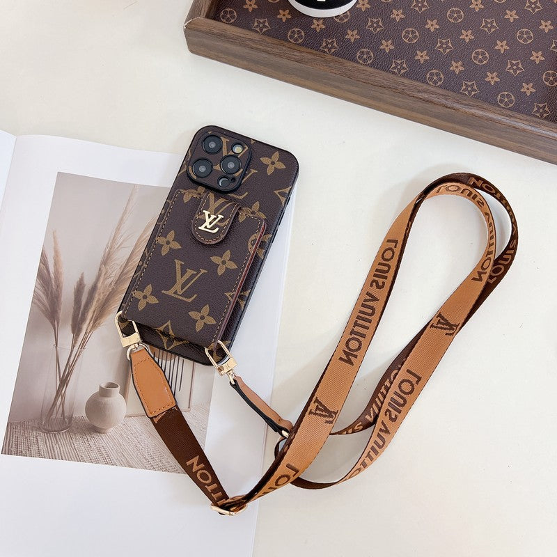 Lou Card Bag Crossbody Color Chain iPhone Case mysite