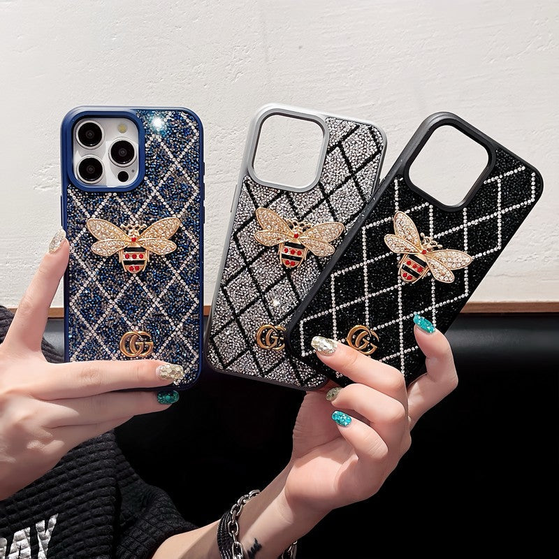 GG Bee Diamond iPhone Case mysite