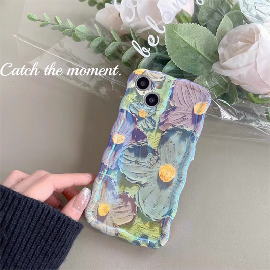 Oil Painting Flower Bracelet iPhone Case mysite