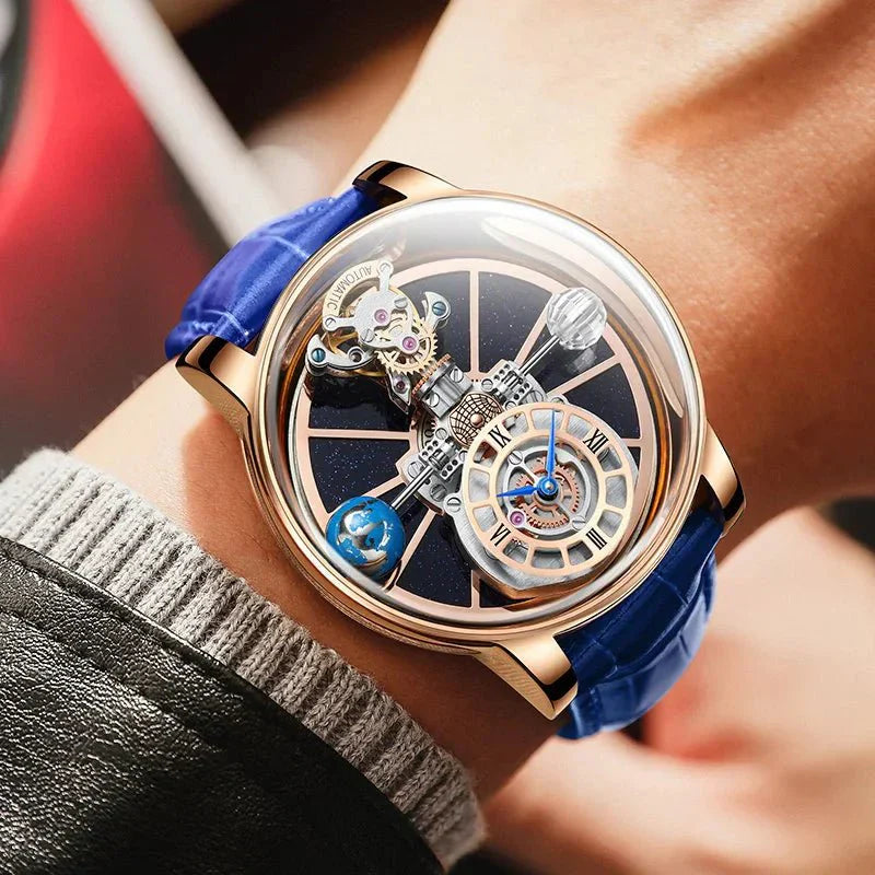 Galactic Pioneer Chronograph Tourbillon Luxury Watchs-1 mysite