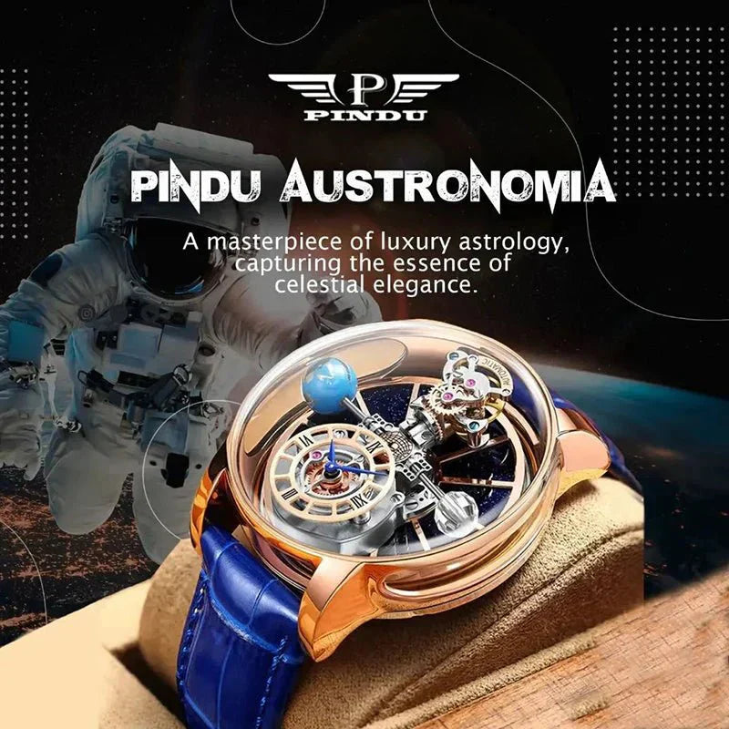 Galactic Pioneer Chronograph Tourbillon Luxury Watchs-1 mysite