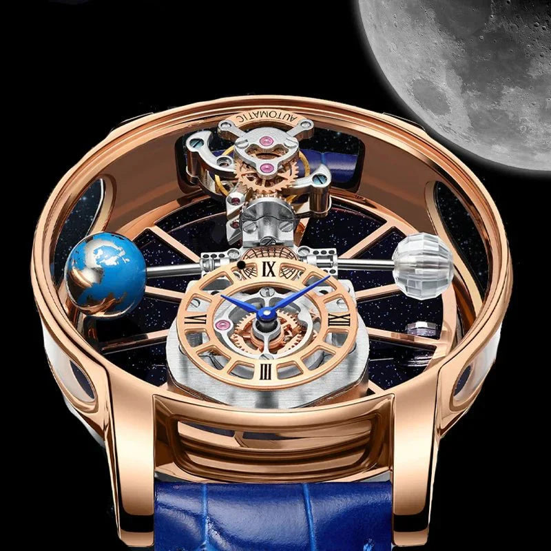 Galactic Pioneer Chronograph Tourbillon Luxury Watchs-1 mysite