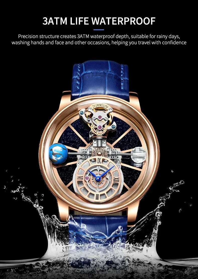 Galactic Pioneer Chronograph Tourbillon Luxury Watchs-1 mysite