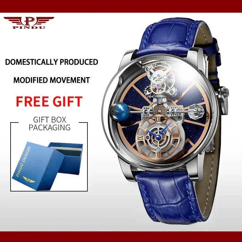 Galactic Pioneer Chronograph Tourbillon Luxury Watchs-1 mysite