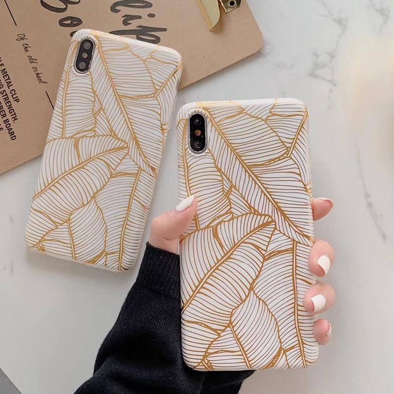 Golden Leaf iPhone Case mysite