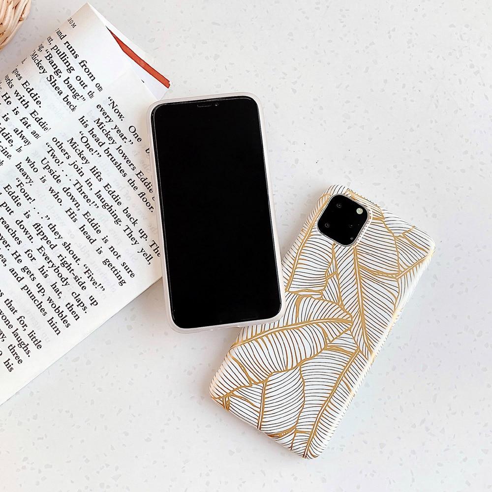 Golden Leaf iPhone Case mysite