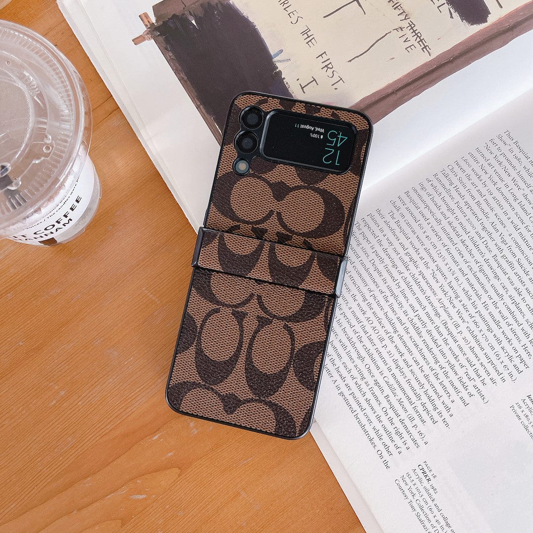 Coach Z Flip/Z Fold Samsung Phone Case with Finger Straps mysite