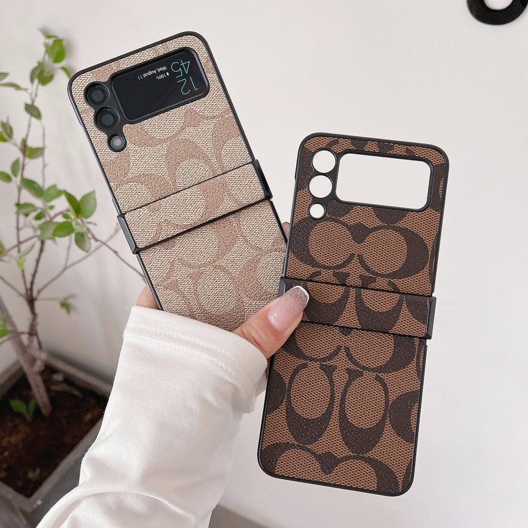 Coach Z Flip/Z Fold Samsung Phone Case with Finger Straps mysite