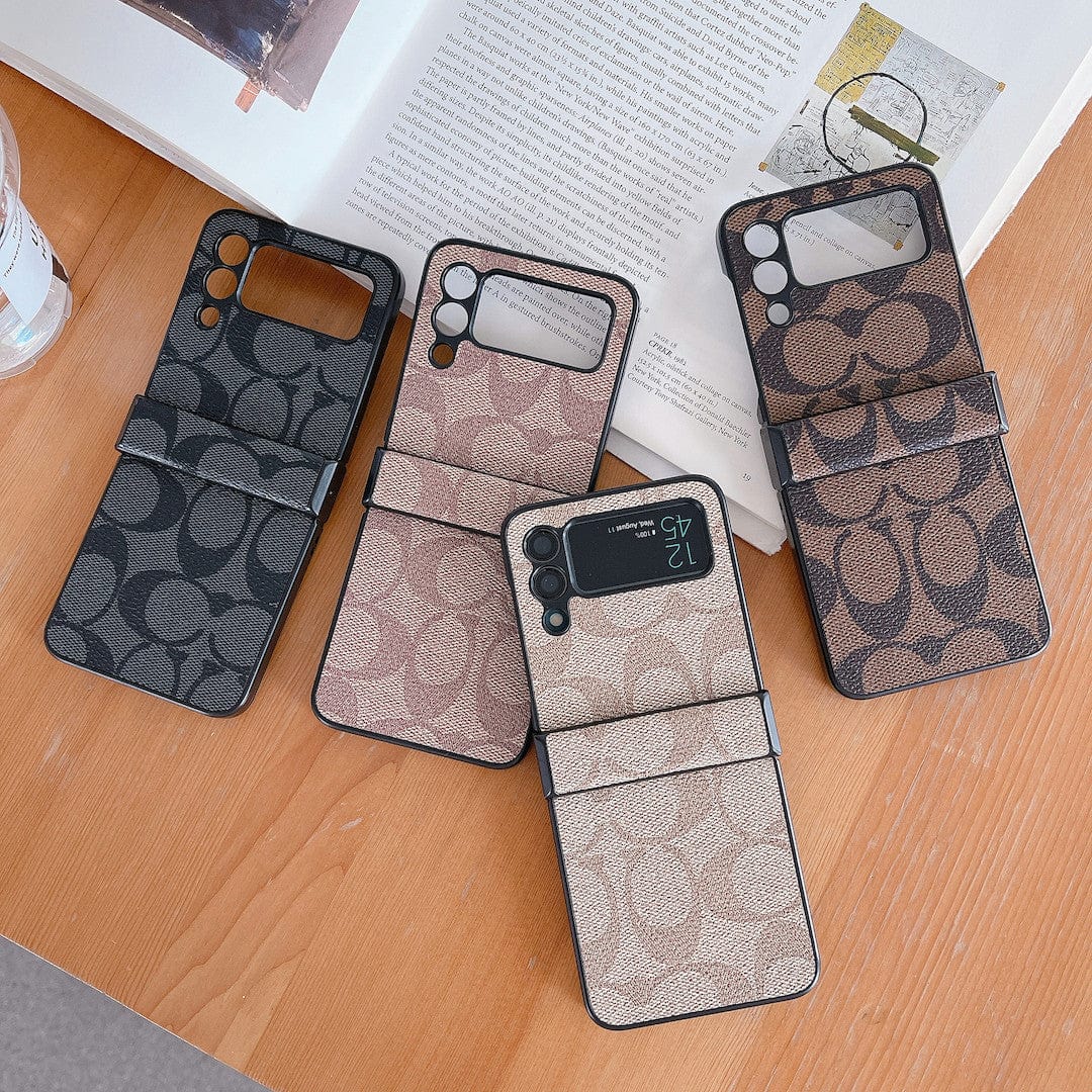 Coach Z Flip/Z Fold Samsung Phone Case with Finger Straps mysite