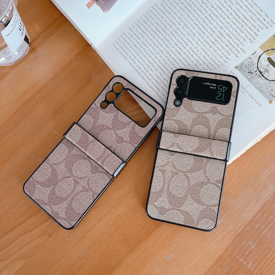Coach Z Flip/Z Fold Samsung Phone Case with Finger Straps mysite