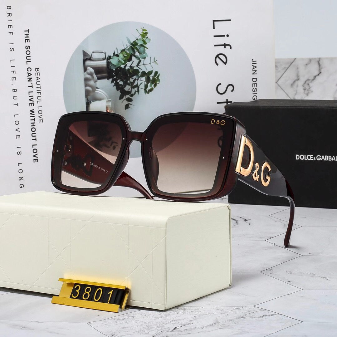 Woman's Thick Frame Fashion Sunglasses 3801 mysite