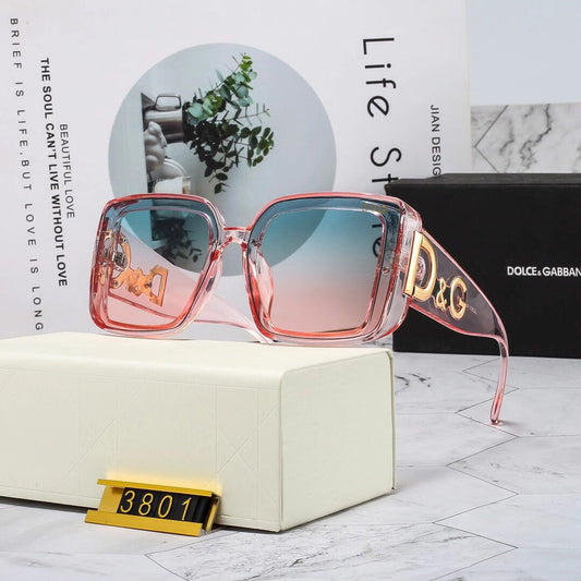 Woman's Thick Frame Fashion Sunglasses 3801 mysite